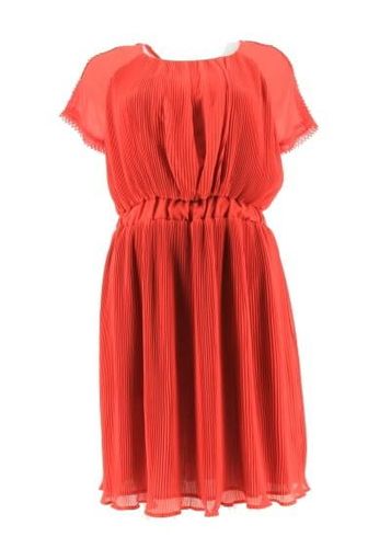 Robe manches courtes---Rouge-36 - S-Fminin - sinequanone - Modalova