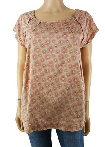 Blouse manches courtes---Rose-40 - M-Fminin - ici et maintenant - Modalova