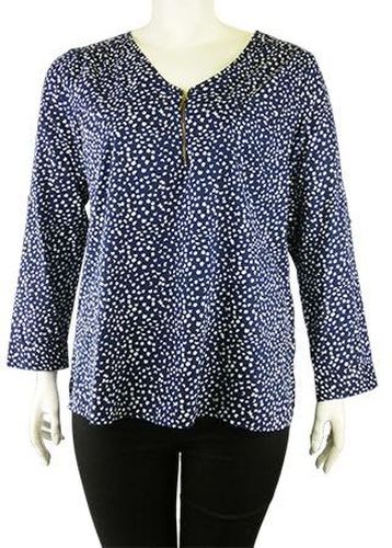 Blouse manches longues---Blanc-48 - XL-Fminin - blanche porte - Modalova