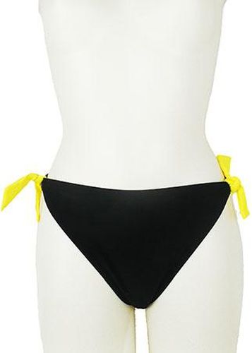 Bas de maillot de bain avec ficelles de couleurs---Noir-46 - XL-Fminin - bpc - Modalova