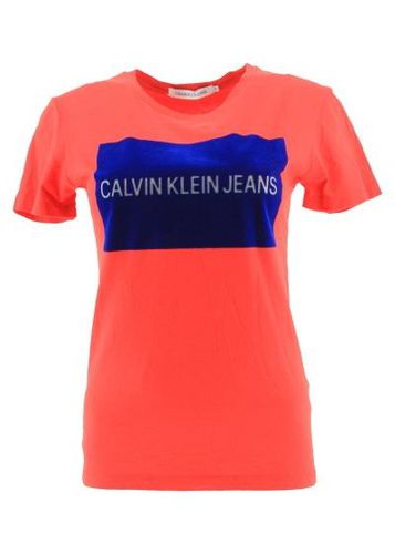 T-shirt ---Bleu fonc-34 - S-Fminin - calvin klein - Modalova