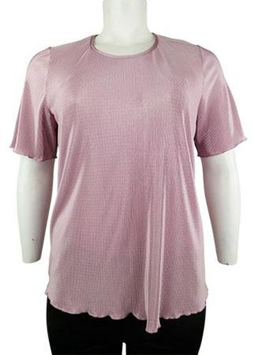 T-shirt pliss ---Rose-50 - XXL-Fminin - fair lady - Modalova