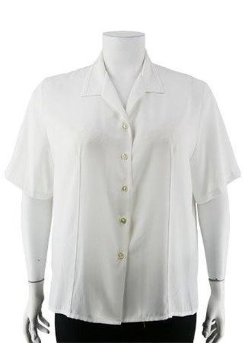 Chemise manches courtes---Blanc-52 - XXL-Fminin - gerard pasquier - Modalova