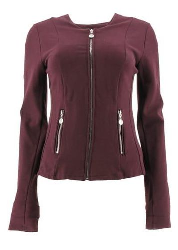 Veste manches longues---Bordeaux-36 - S-Fminin - amisu - Modalova