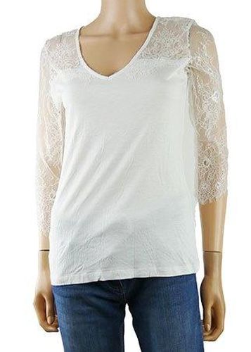 Top manches longues ---Blanc cass-34 - S-Fminin - etam - Modalova