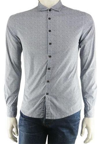 Chemise manches longues---Bleu-S-Masculin - divided - Modalova