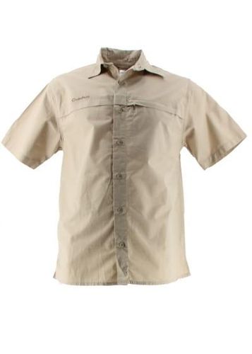 Chemise manches courtes---Beige-M-Masculin - decathlon - Modalova