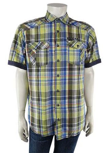 Chemise manches courtes---Multicolore-M-Masculin - c&a - Modalova