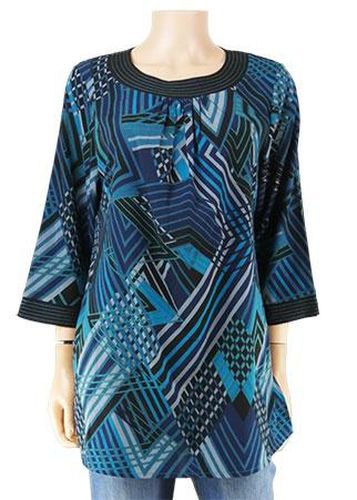 Blouse manches 3/4---Multicolore-40 - M-Fminin - afibel - Modalova