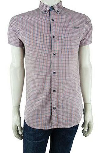 Chemise manches courtes---Bleu-M-Masculin - kaporal - Modalova