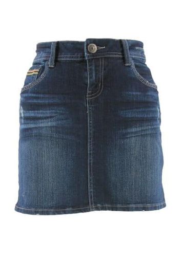 Jupe en jeans ---Bleu fonc-36 - S-Fminin - kwoman - Modalova