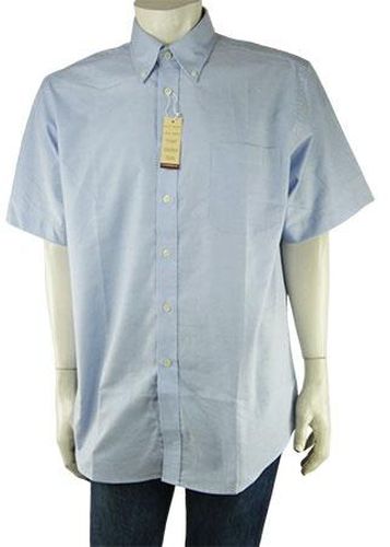 Chemise manches courtes---Bleu-L-Masculin - fruit of the loom - Modalova