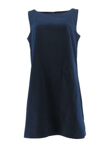 Robe sans manches---Bleu fonc-44 - L-Fminin - camaeu - Modalova