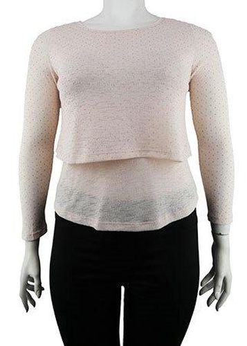 Top manches longues---Rose-48 - XL-Fminin - bral - Modalova