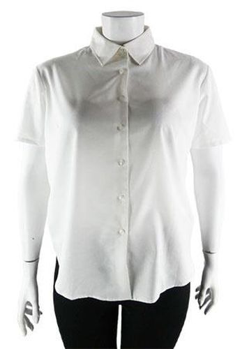 Chemise manches courtes---Blanc-50 - XXL-Fminin - russell collection - Modalova