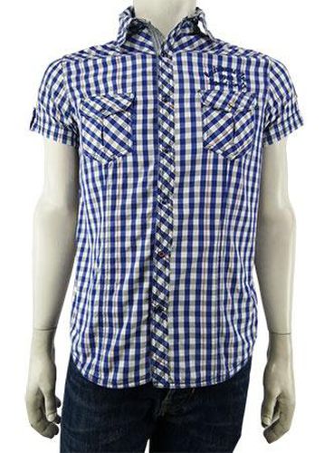 Chemise manches courtes---Blanc-S-Masculin - kaporal - Modalova