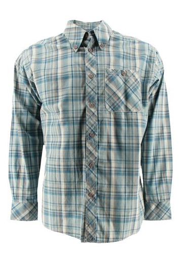 Chemise  carreaux---Bleu-M-Masculin - lee cooper - Modalova