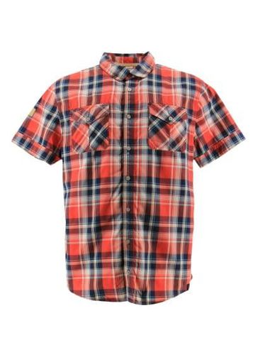 Chemise manches courtes---Rouge-XXL-Masculin - tissaia - Modalova