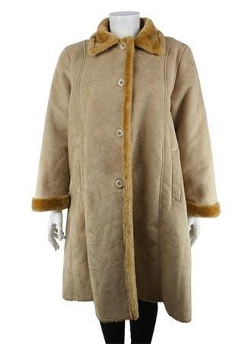 Manteau ---Beige-50 - XXL-Fminin - bleu bonheur - Modalova