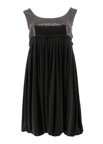 Robe sans manches---Noir-40 - M-Fminin - jacqueline riu - Modalova