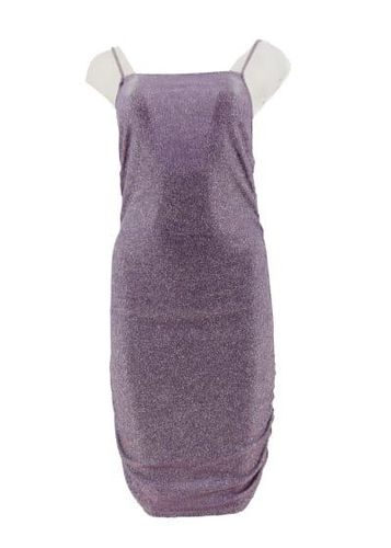 Robe  bretelles---Violet-34 - S-Fminin - divided - Modalova