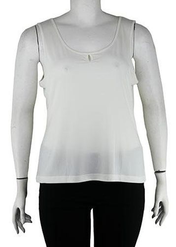 Top sans manches---Blanc-46 - XL-Fminin - christine laure - Modalova