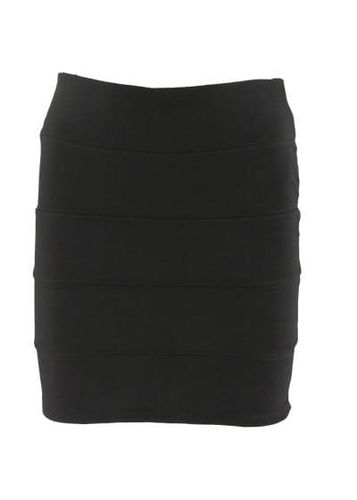 Jupe courte---Noir-38 - M-Fminin - amisu - Modalova