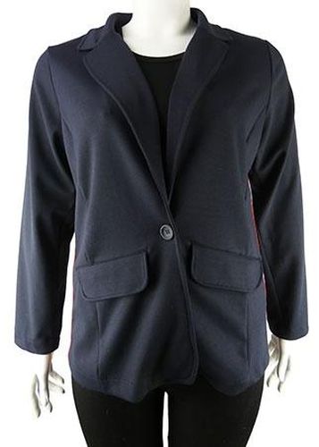 Veste manches longues ---Bleu fonc-48 - XL-Fminin - ms mode - Modalova