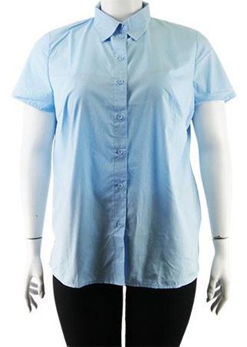 Chemise manches courtes---Bleu-48 - XL-Fminin - bpc - Modalova