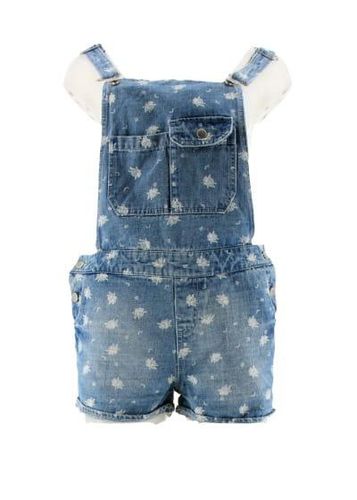 Salopette- short ---Bleu-38 - M-Fminin - denim & co - Modalova