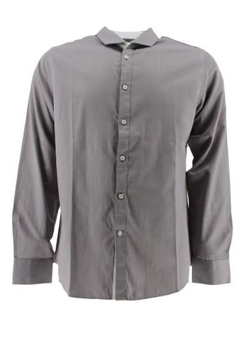 Chemise manches longues---Gris-L-Masculin - owk - Modalova