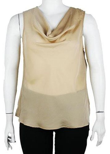 Blouse sans manches---Beige-48 - XL-Fminin - anne weyburn - Modalova