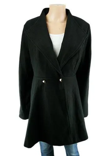 Manteau ---Noir-44 - L-Fminin - shein - Modalova