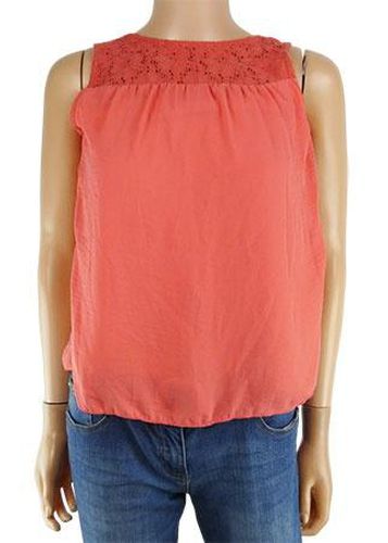 Top sans manches ---Orange-32 - XS-Fminin - edc by esprit - Modalova