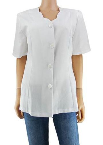 Chemise manches courtes ---Blanc-40 - M-Fminin - afibel - Modalova