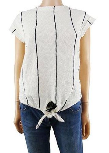 Top manches courtes ---Blanc cass-34 - S-Fminin - zara - Modalova