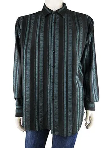 Chemise manches longues ---Noir-M-Masculin - cargo - Modalova