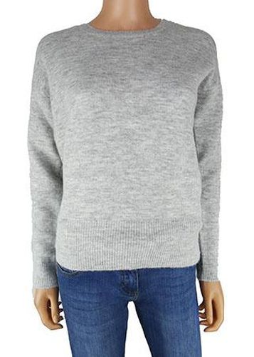 Pull dos cache-cur---Gris-34 - S-Fminin - kiabi - Modalova