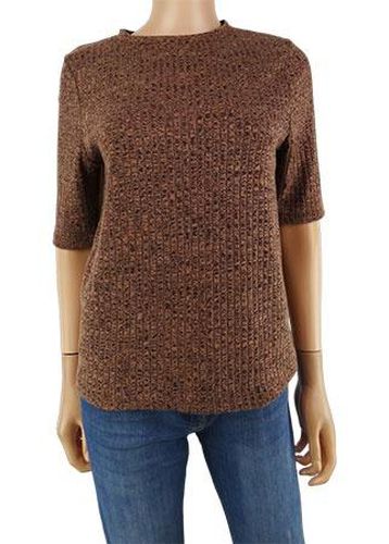 Pull manches courtes---Marron-42 - L-Fminin - primark - Modalova