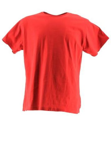 T-shirt manches courtes---Rouge-XL-Masculin - tex - Modalova