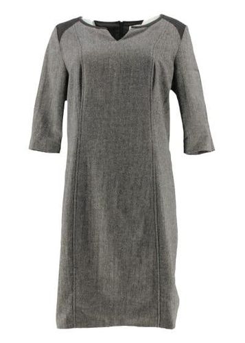 Robe manches 3/4---Gris-42 - L-Fminin - jacqueline riu - Modalova