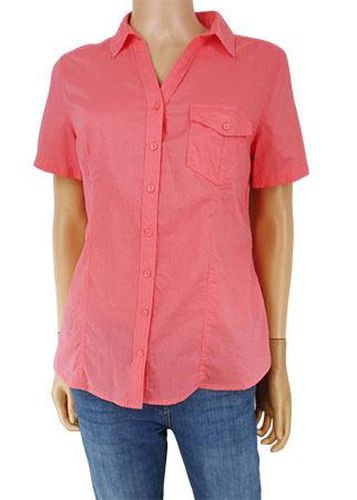 Chemise manches courtes---Rose-38 - M-Fminin - camaeu - Modalova