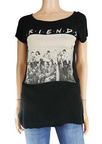 Top manches courtes---Noir-34 - S-Fminin - friends - Modalova