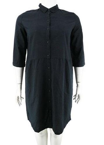 Robe manches longues---Noir-46 - XL-Fminin - esmara - Modalova