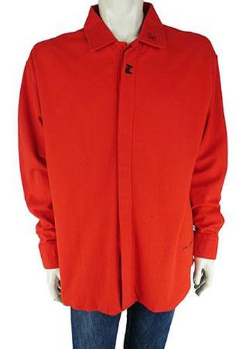 Chemise manches longues---Rouge-XL-Masculin - ted lapidus - Modalova