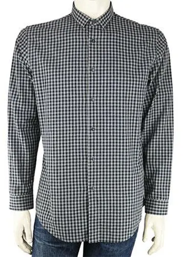 Chemise manches longues---Bleu-L-Masculin - zara man - Modalova