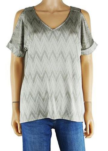 Blouse paules dnudes---Argent-32 - XS-Fminin - mosquitos - Modalova