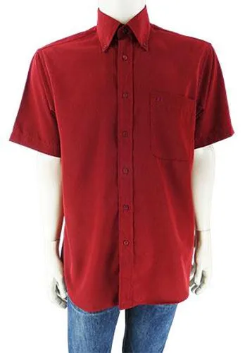 Chemise manches courtes ---Bordeaux-L-Masculin - brice - Modalova