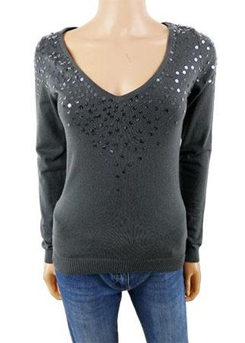 Top manches longues---Gris-32 - XS-Fminin - h&m - Modalova