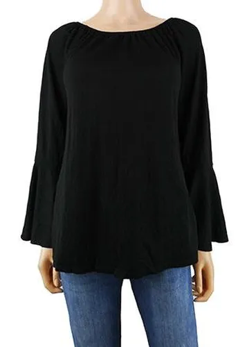 Blouse manches longues ---Noir-36 - S-Fminin - new collection - Modalova